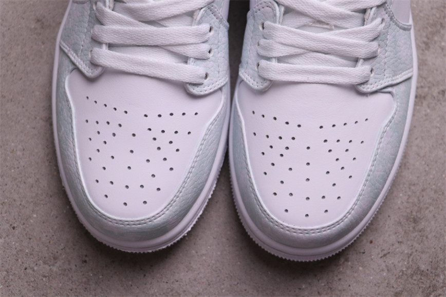 49USD Air Jordan 1 Low Triple White 553558-130 Size 36-46