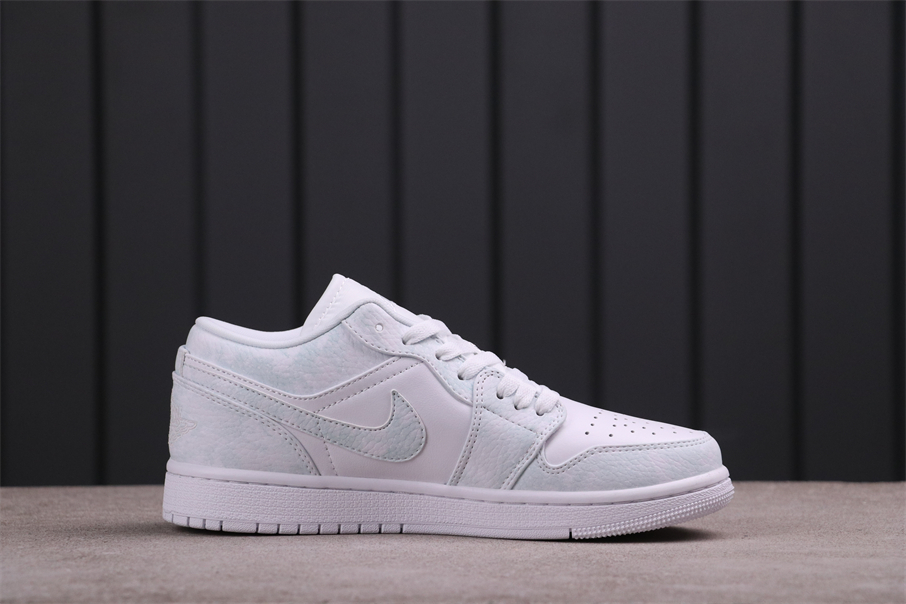 49USD Air Jordan 1 Low Triple White 553558-130 Size 36-46