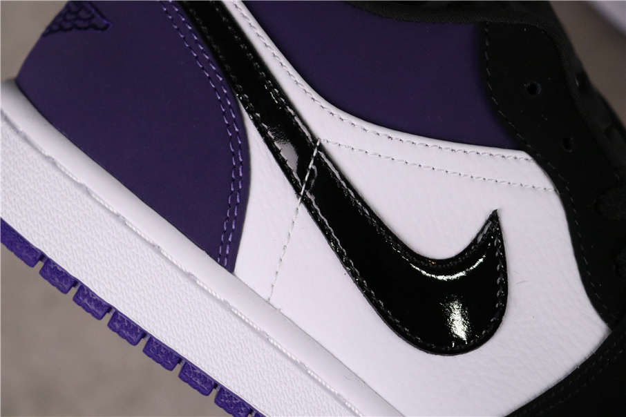 53USD Air Jordan 1 Low Court Purple 553558-125 36-46