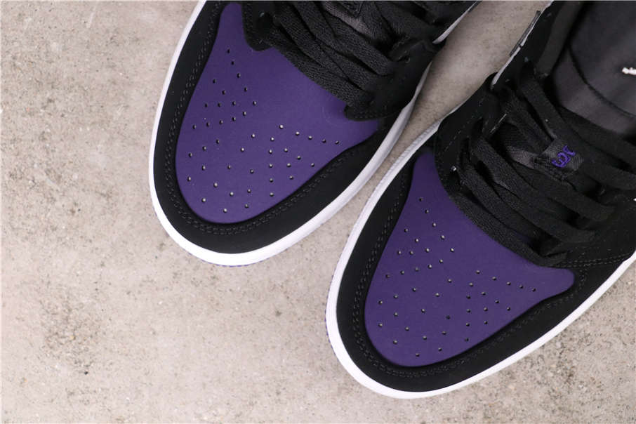 53USD Air Jordan 1 Low Court Purple 553558-125 36-46