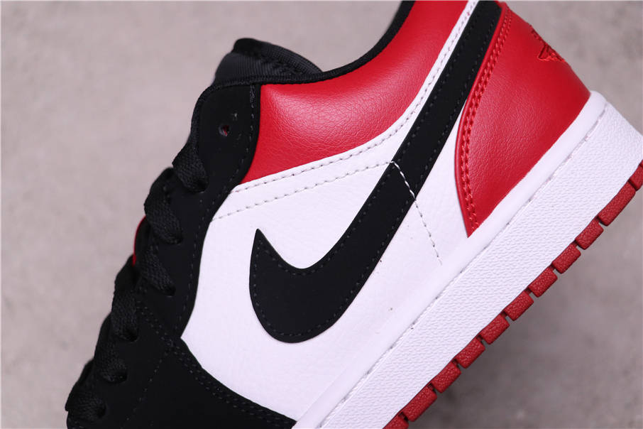 58USD Air Jordan 1 Low Black Toe 553558-116 40-46