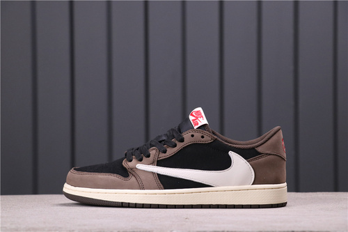 71$USD Travis Scott x Air Jordan 1 Low CQ4277-001 36-47.5