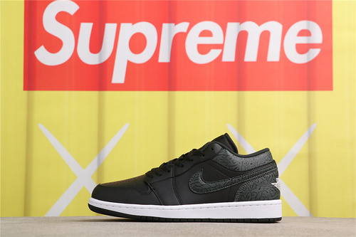 US$31 Air Jordan 1 Low Black Elephant FB9907-001  Size 36-46