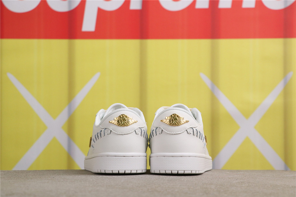US$31 Air Jordan 1 Low Methor of Make FN5032-100 纯白小金钩 Size 36-47.5