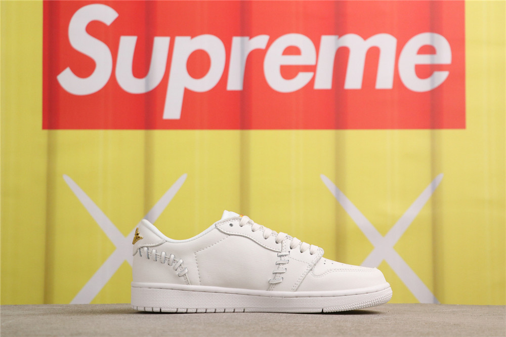 US$31 Air Jordan 1 Low Methor of Make FN5032-100 纯白小金钩 Size 36-47.5