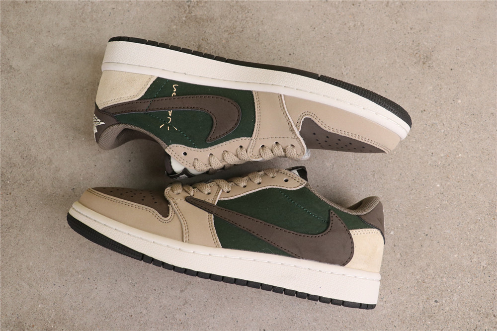 US$31 Air Jordan 1 Low SE DM7866-817 棕绿 Size 36-46（36 36.5 37.5 38 38.5 39 40 40.5 41 42 42.5 43 44