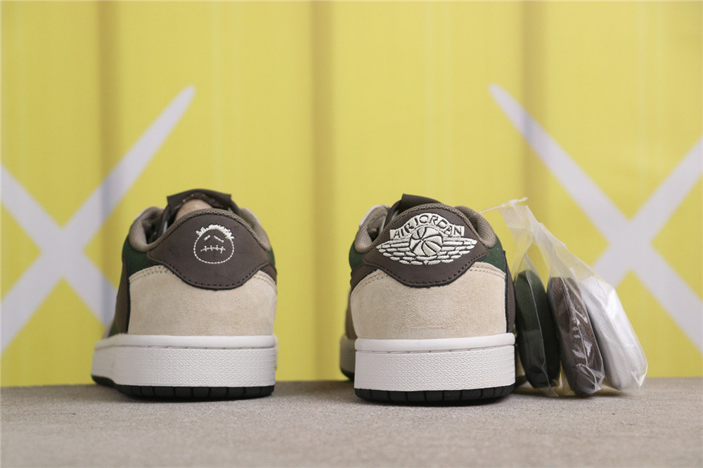 US$31 Air Jordan 1 Low SE DM7866-817 棕绿 Size 36-46（36 36.5 37.5 38 38.5 39 40 40.5 41 42 42.5 43 44