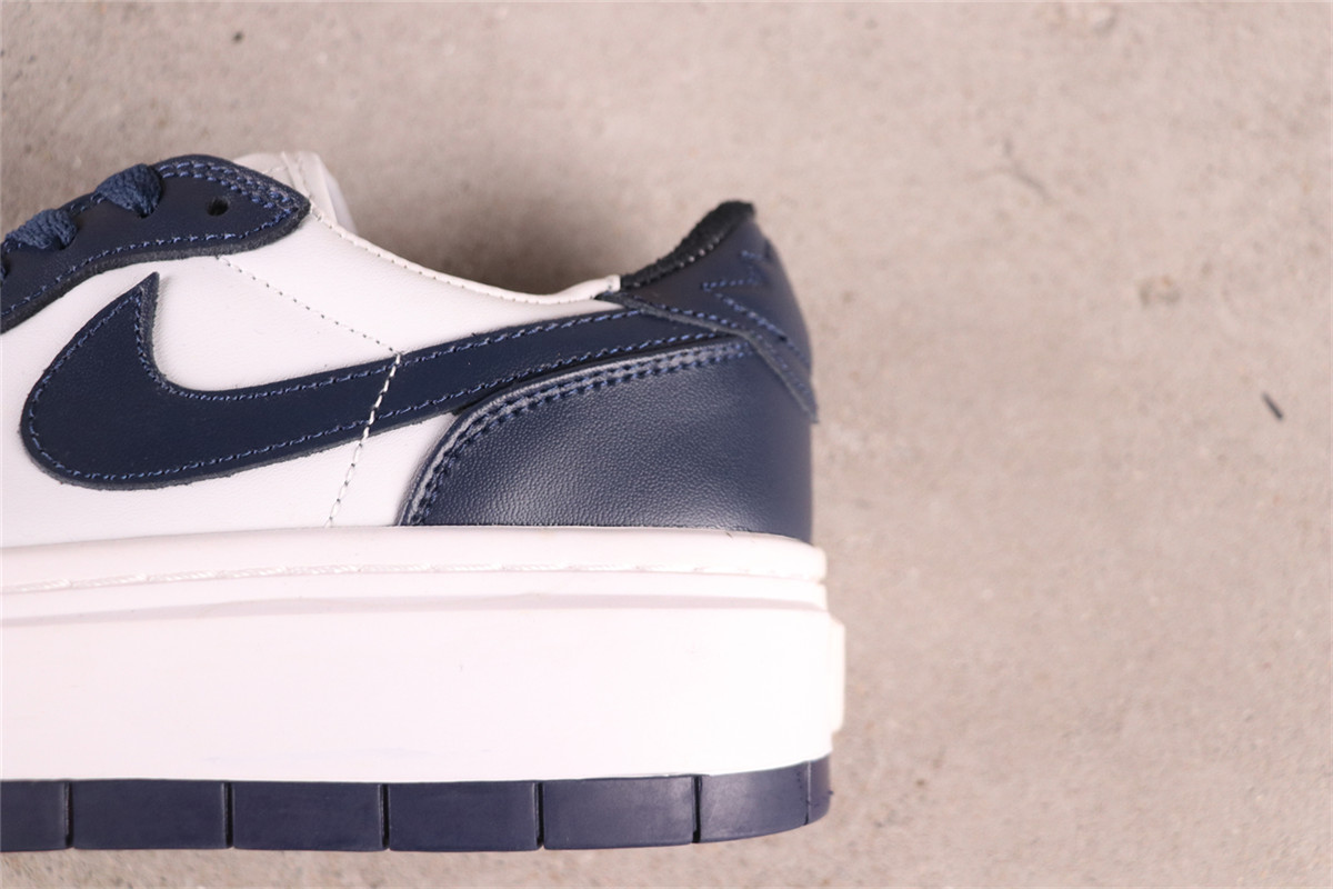 US$35 Air Jordan 1 Elevate Low 白深蓝厚底 Size 35-46