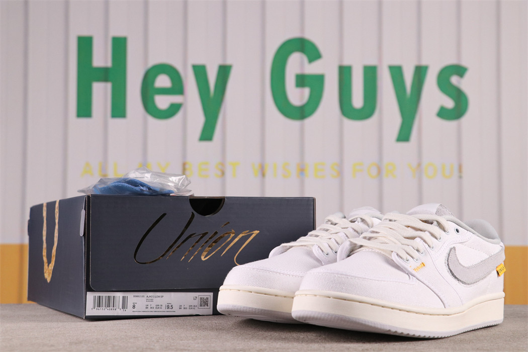 US$35 Union x AJKO Air Jordan 1 Low DO8912-101 Size 36-45