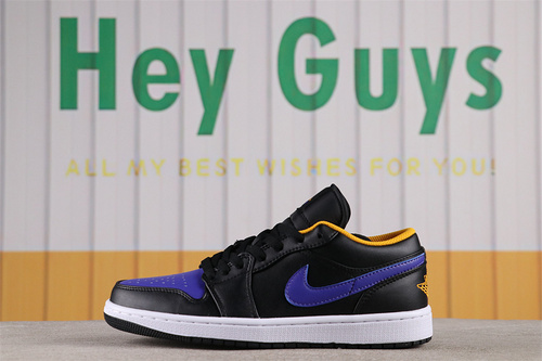 US$40 Air Jordan 1 Low Dark Concord 553558-075 Size 36-46