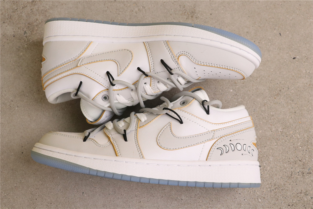 US$40 Air Jordan 1 Low FN8901-164 绑带月球轨迹 Size 36-46（ 36 36.5 37.5 38 38.5 39 40 40.5 41 42 42.5 43