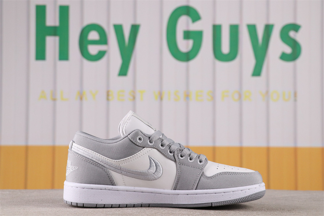 US$40 Air Jordan 1 Low SE Light Steel Grey DV0426-012 Size 35-47.5