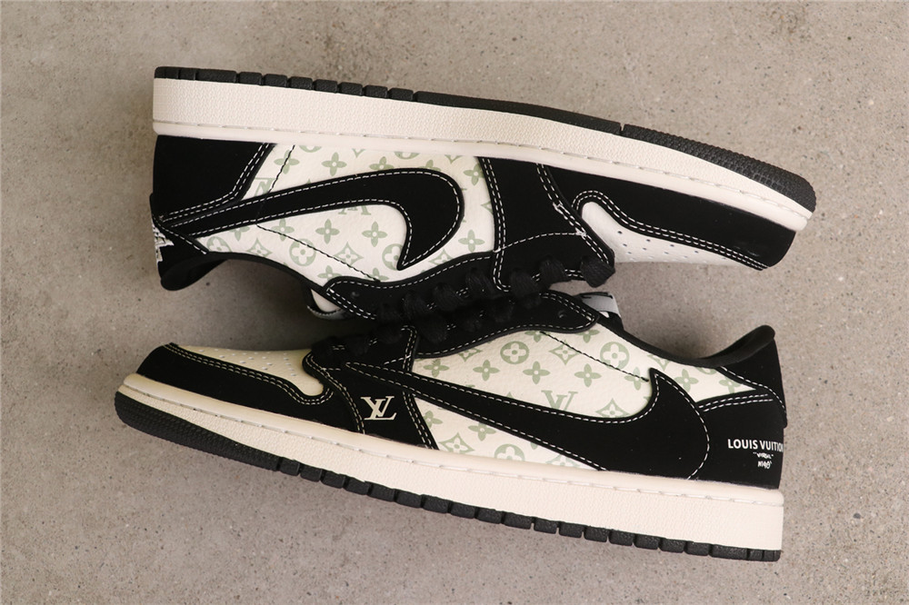 US$40 Air Jordan 1 Low SJ2068-101 黑白LV Size 36-47.5( 36 36.5 37.5 38 38.5 39 40 40.5 41 42 42.5 43 US$40 Air Jordan 1 Low SJ2068-101 黑白LV Size 36-47.5( 36 36.5 37.5 38 38.5 39 40 40.5 41 42 42.5 43