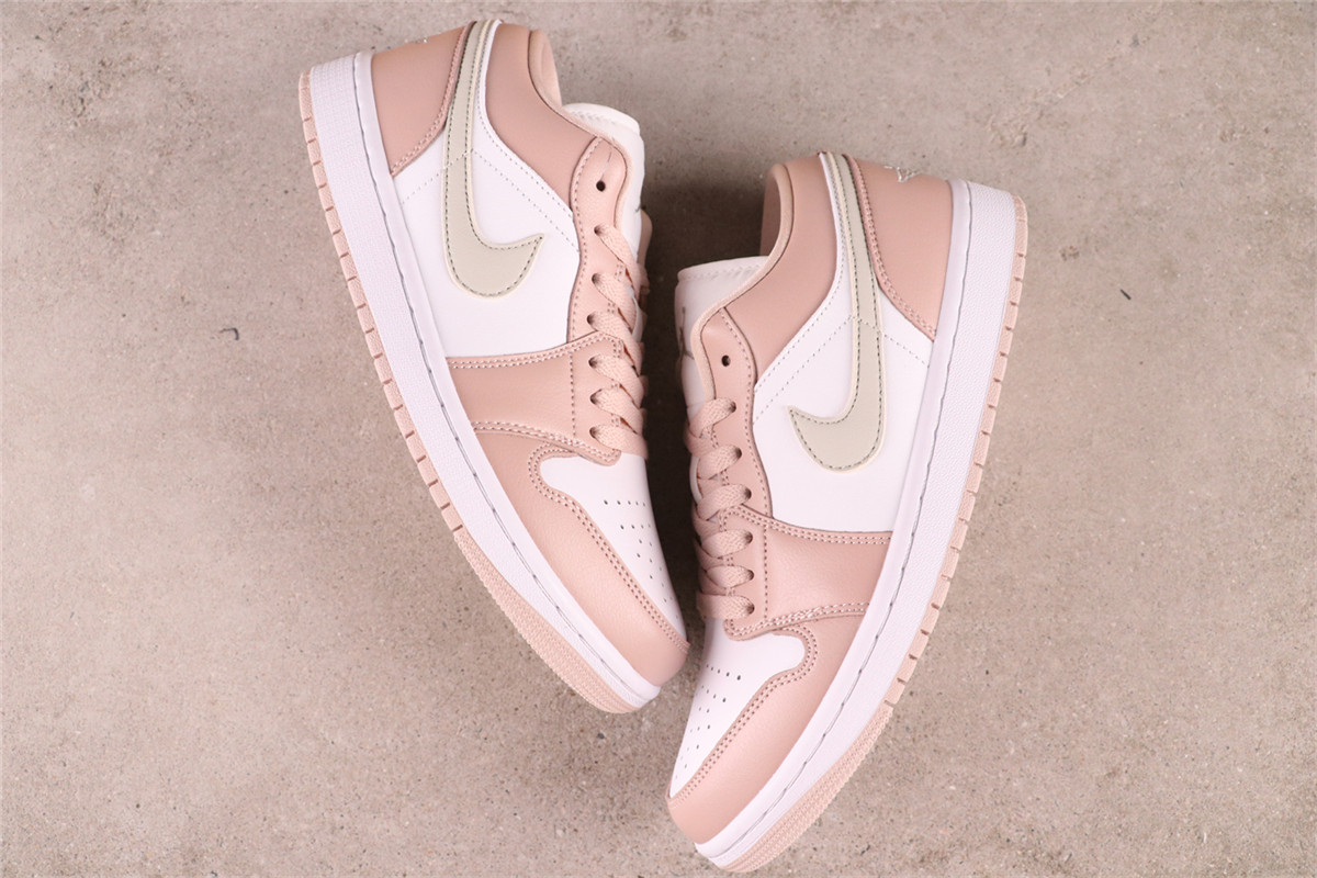 US$44 Air Jordan 1 Low DC0774-120 白粉 Size 36-46