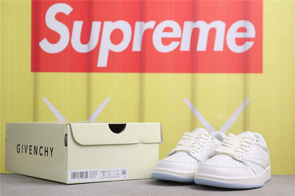 US$44 Air Jordan 1 Low QY0568-965 白浅蓝 Size 36-45（ 36 36.5 37.5 38 38.5 39 40 40.5 41 42 42.5 43 44
