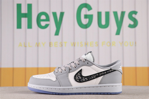 US$44 Dior x Air Jordan 1 Low CN8608-002 Size 36-46
