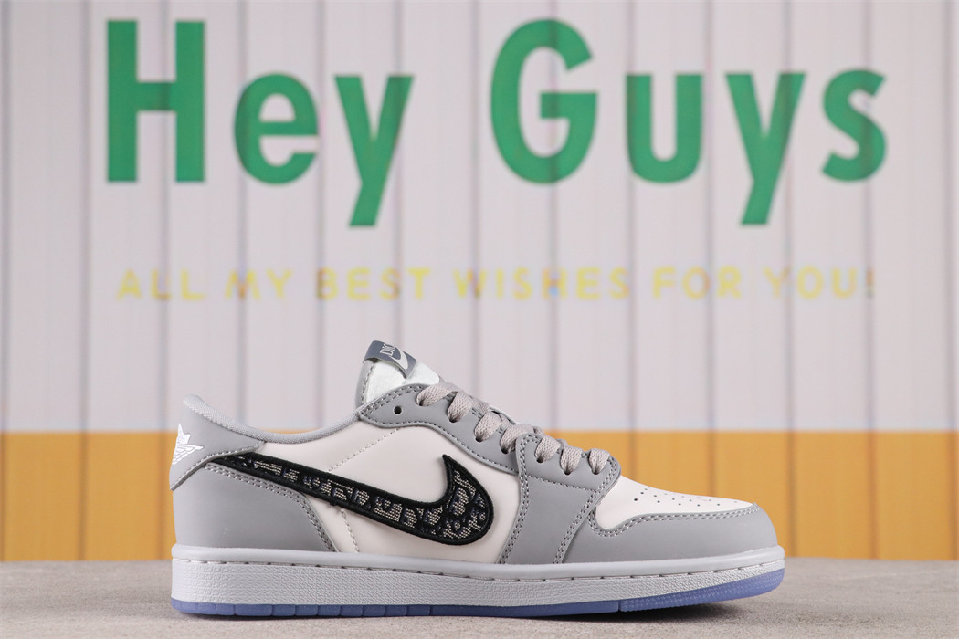 US$44 Dior x Air Jordan 1 Low CN8608-002 Size 36-46