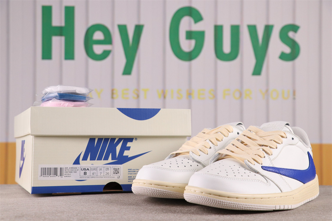 US$44 Travis Scott x Air Jordan 1 Low DM3277-100 Size 36-46