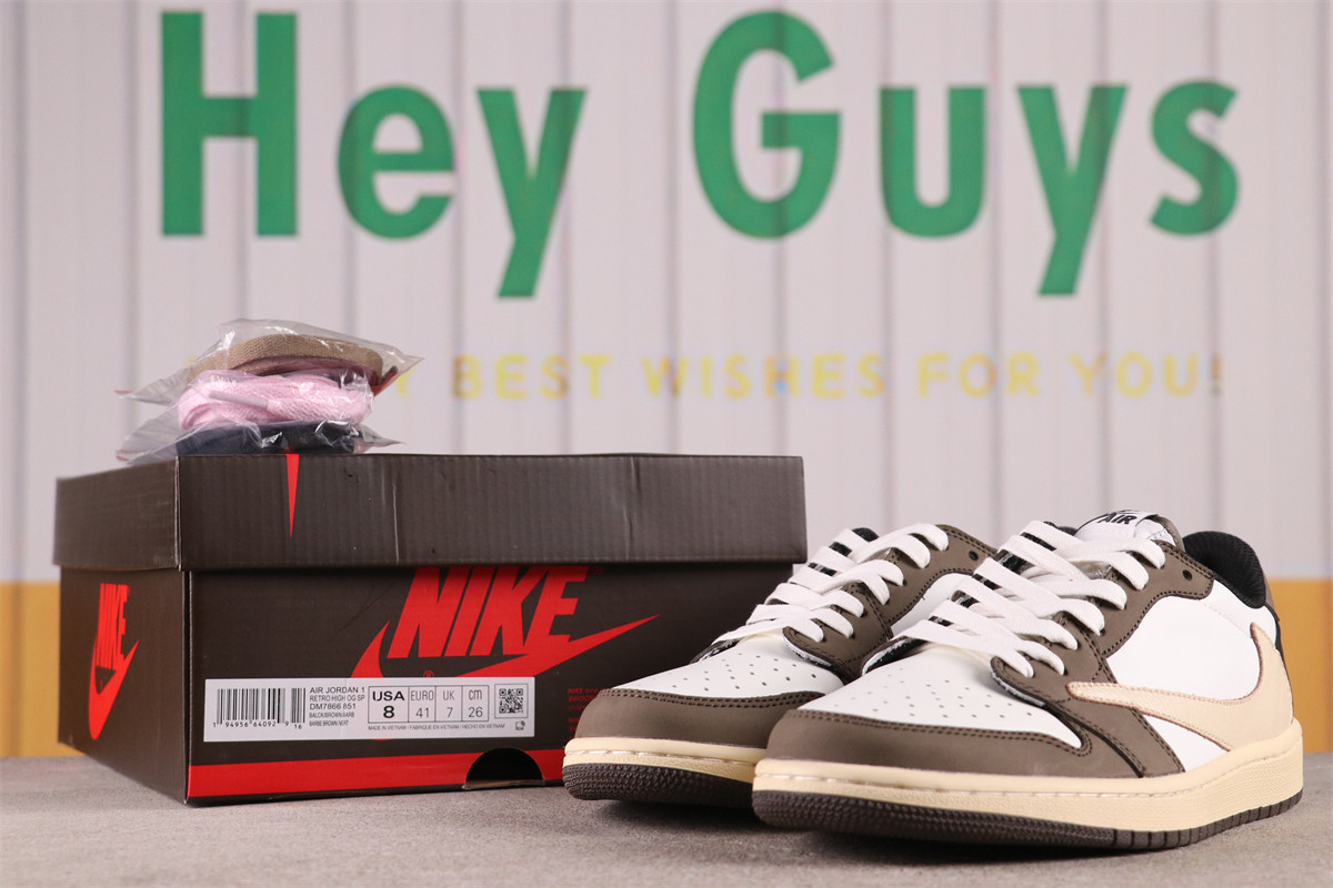 US$44 Travis Scott x Air Jordan 1 Low DM7866-851 Size 36-46