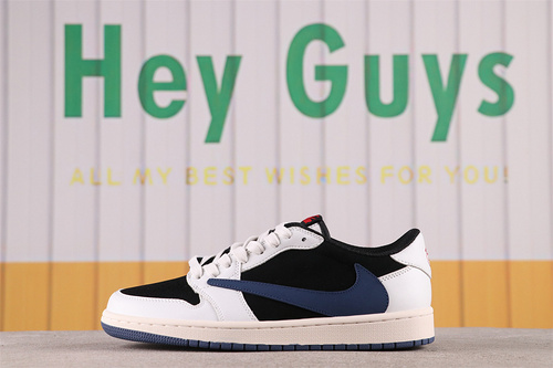 US$44 Travis Scott x Air Jordan 1 Low OG AJ1 DM7866-713 Size 36-47.5
