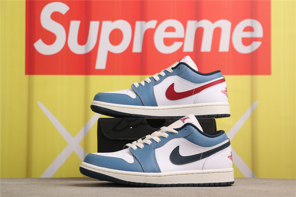 US$48 Air Jordan 1 Low SE HM3711-144 白蓝红 Size 40-46（ 40 40.5 41 42 42.5 43 44 44.5 45 46）