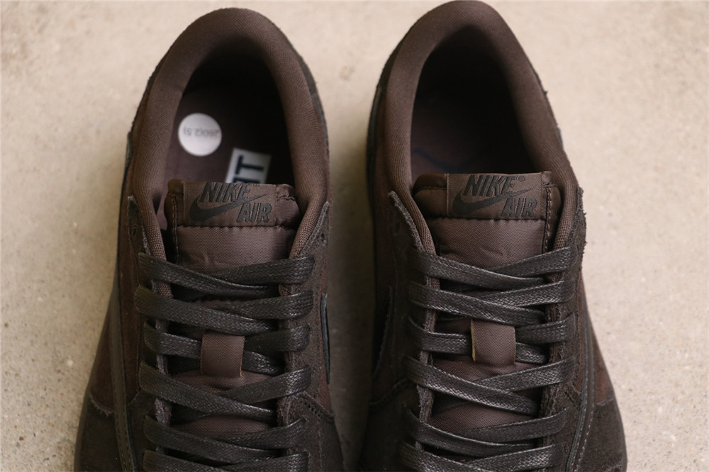 US$53 Air Jordan Travis Scott x Air Jordan 1 Low OG Velvet Brown DM7866-202 深咖色 Size 36-47.5