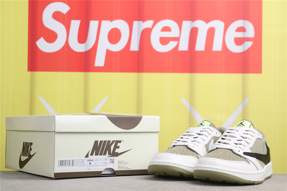 US$79 Air Jordan Travis Scott x Air Jordan 1 Low Golf Olive FZ3124-200 浅橄榄 Size 36-47.5 US$79 Air Jordan Travis Scott x Air Jordan 1 Low Golf Olive FZ3124-200 浅橄榄 Size 36-47.5