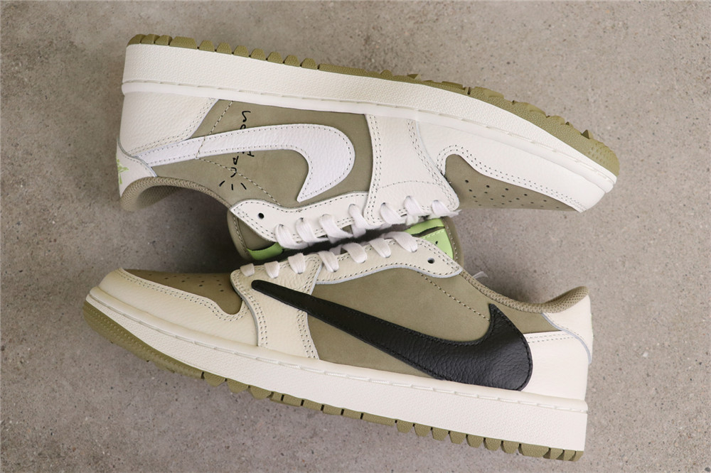 US$79 Air Jordan Travis Scott x Air Jordan 1 Low Golf Olive FZ3124-200 浅橄榄 Size 36-47.5 US$79 Air Jordan Travis Scott x Air Jordan 1 Low Golf Olive FZ3124-200 浅橄榄 Size 36-47.5
