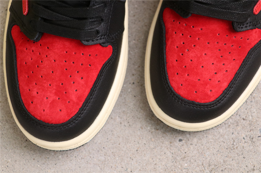 USD$31 Air Jordan 1 Low OG SP DM7866-061 黑红 Size 36-47.5（36 36.5 37.5 38 38.5 39 40 40.5 41 42 42.5