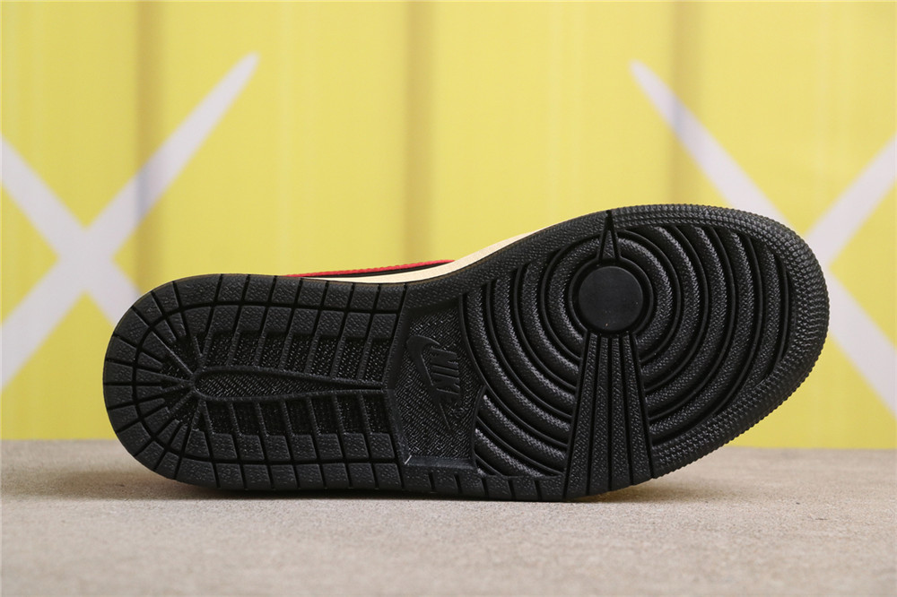 USD$31 Air Jordan 1 Low OG SP DM7866-061 黑红 Size 36-47.5（36 36.5 37.5 38 38.5 39 40 40.5 41 42 42.5