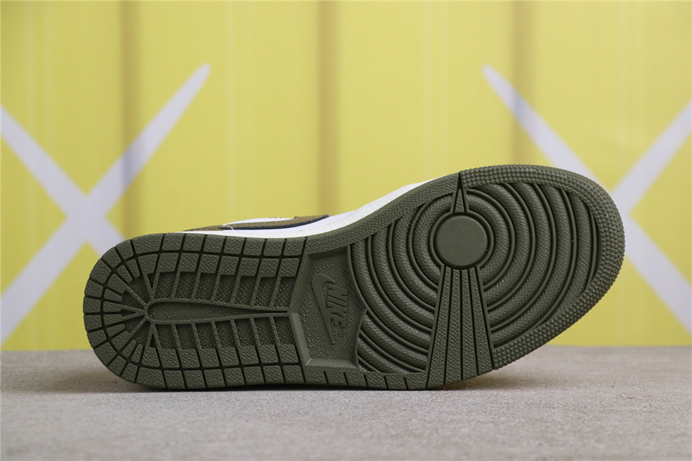 USD$40 Air Jordan 1 Low 553558-092 黑绿脚趾 Size 36-46（36 36.5 37.5 38 38.5 39 40 40.5 41 42 42.5 43 44