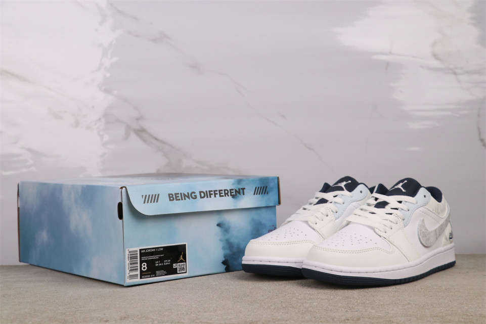 ????USD$40 Air Jordan 1 Low Style：553558-414