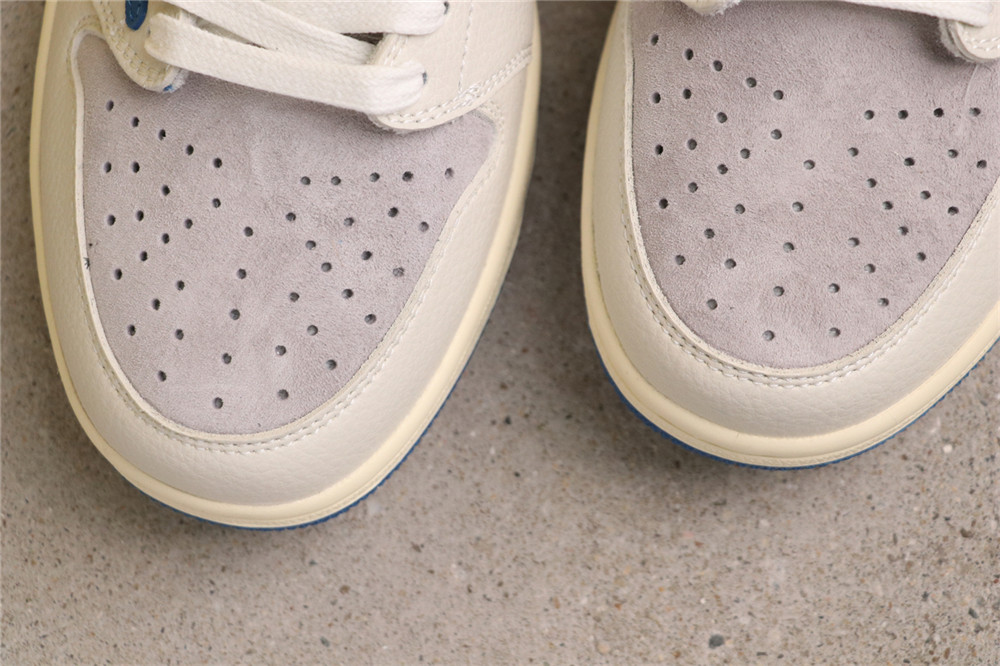 USD$40 Air Jordan Travis Scott x Air Jordan 1 Low LX1988-033 LV灰蓝 Size 36-46