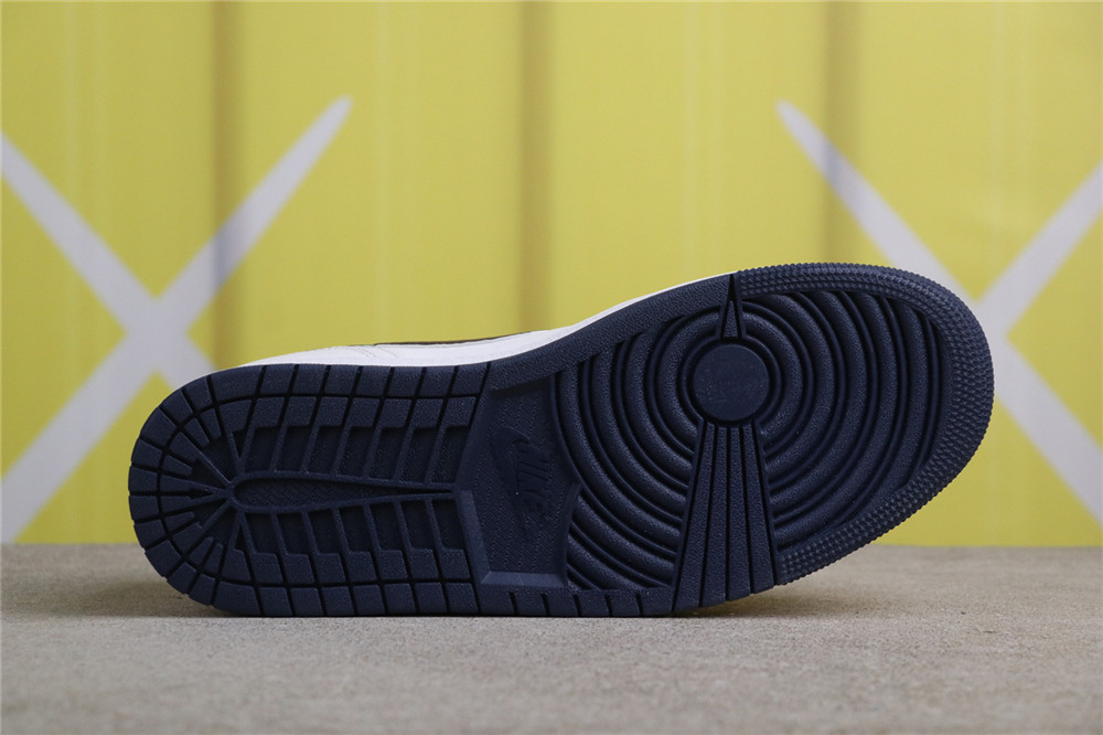 USD$44 Air Jordan 1 Low ’85 Metallic Navy FB9933-141 金属蓝 Size 36-46