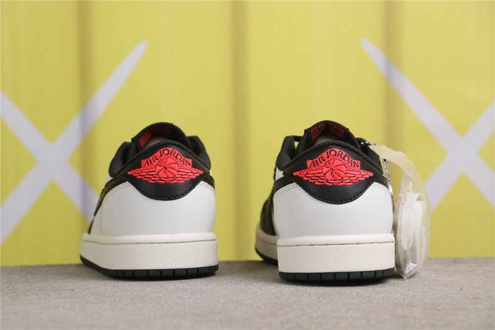 USD$44 Air Jordan 1 Low OG PSG HF8828-100 渐变粉白 Size 36-46