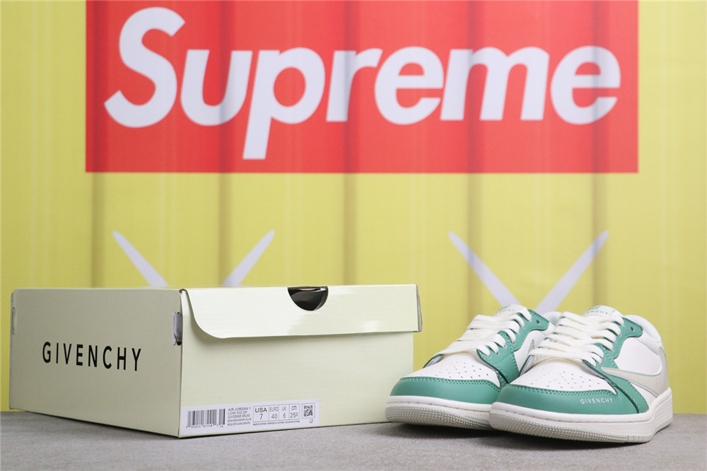 USD$44 Air Jordan 1 Low OG SP QY0568-9630 白绿 Size 36-45（36 36.5 37.5 38 38.5 39 40 40.5 41 42 42.5