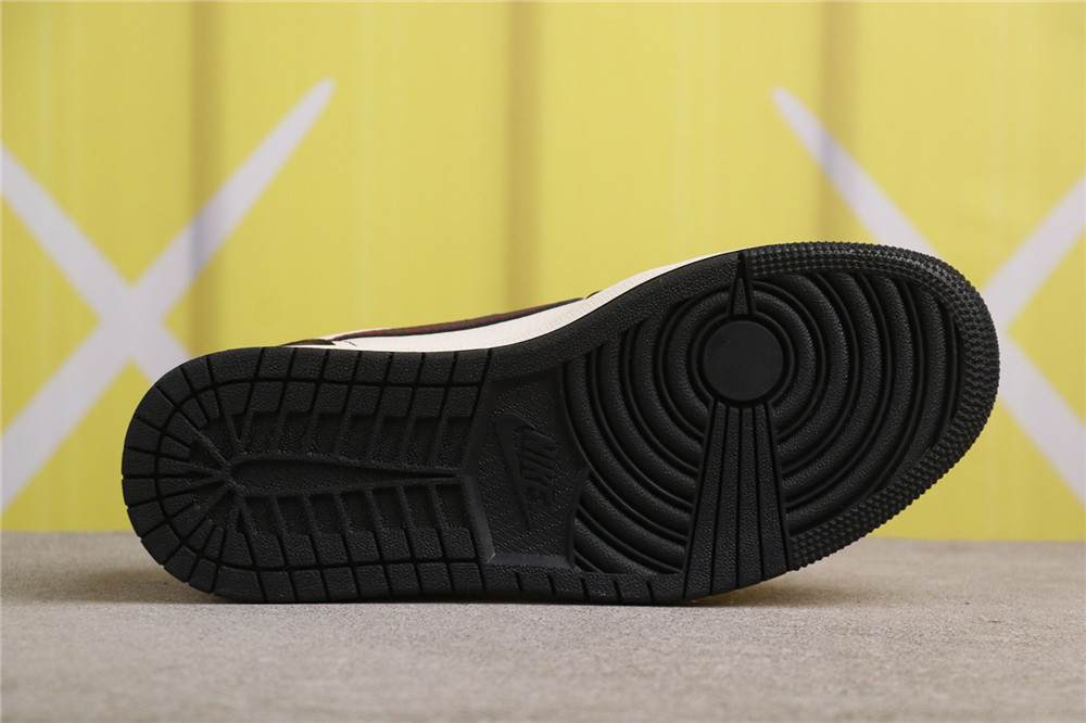 USD$44 Air Jordan A Air Jordan 1 Low OG SP QY1188-121 Champion黑白 Size 36-45