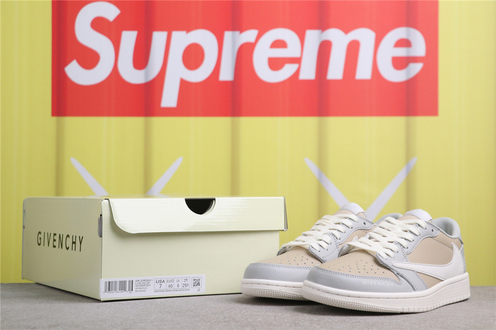 USD$44 Air Jordan Travis Scott x Air Jordan 1 Reverse Mocha QY0568-951 灰棕 Size 36-45 USD$44 Air Jordan Travis Scott x Air Jordan 1 Reverse Mocha QY0568-951 灰棕 Size 36-45