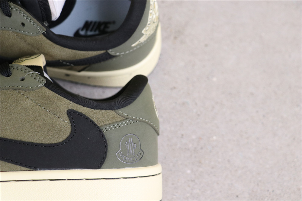 USD$53 Air Jordan 1 Low CH6336-007 军绿 Size 36-45（ 36 36.5 37.5 38 38.5 39 40 40.5 41 42 42.5 43 44