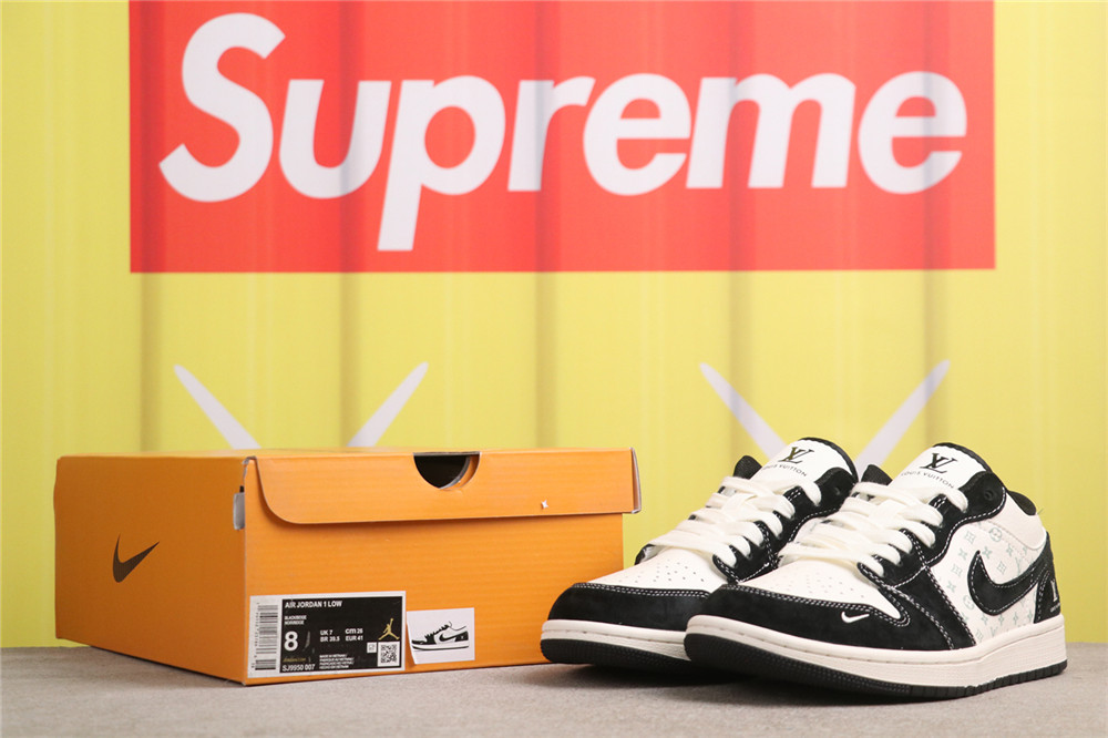 USD$53 Air Jordan 1 Low SJ9950-001 LV印花黑白 Size 36-45(36 36.5 37.5 38 38.5 39 40 40.5 41 42 42.5 43 USD$53 Air Jordan 1 Low SJ9950-001 LV印花黑白 Size 36-45(36 36.5 37.5 38 38.5 39 40 40.5 41 42 42.5 43