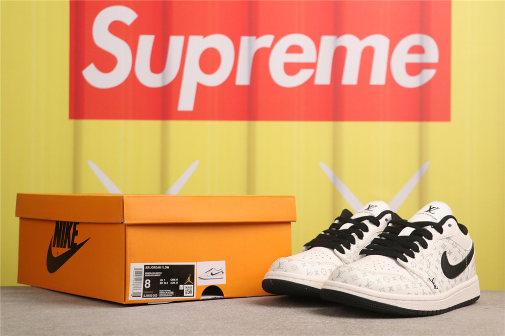 USD$53 Air Jordan 1 Low SJ9950-006 LV印花米白 Size 36-45(36 36.5 37.5 38 38.5 39 40 40.5 41 42 42.5 43 USD$53 Air Jordan 1 Low SJ9950-006 LV印花米白 Size 36-45(36 36.5 37.5 38 38.5 39 40 40.5 41 42 42.5 43