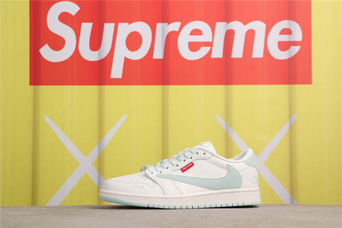 USD$53 Air Jordan Jordan Air Jordan 1 Low OG SP XZ5158-001 北面浅绿 Size 36-45