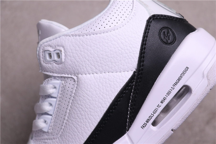 33USD AJ3Fragment Design x Air Jordan 3 DA3595-100 Size 36-45