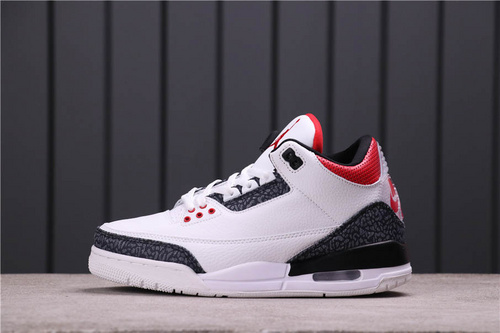 36USD Air Jordan 3 SE DNM“ Fire Red”CZ6431-10036-47.5