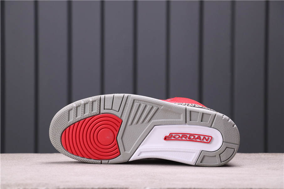 40USD Air Jordan 3“Red Cement”CK5692-600 40.5-47.5