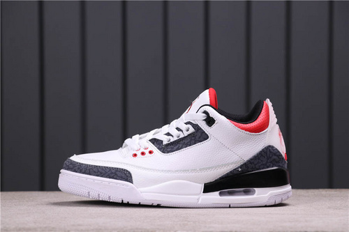 49USD Air Jordan 3 SE DNM“ Fire Red” CZ6431-100 36-46