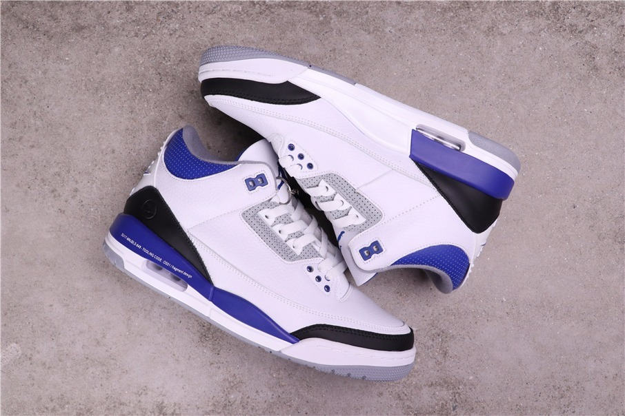 53USD Fragment Design x Air Jordan 3 854262-527 36-46