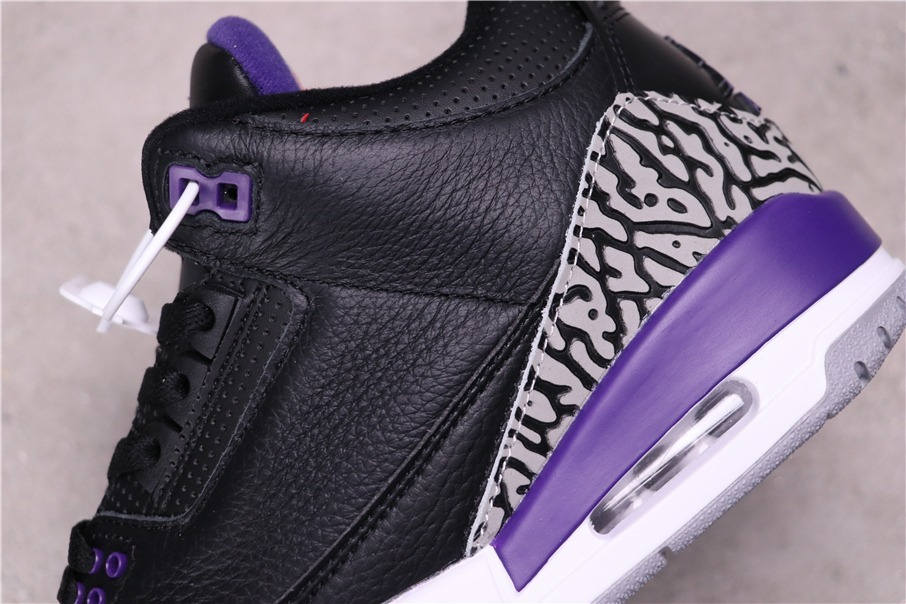 76USD Air Jordan 3 Court Purple CT8532-050 40-47.5