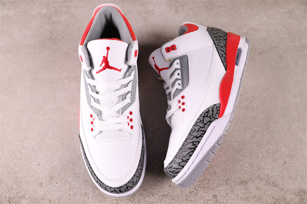 US$33 Air Jordan 3 Fire Red DN3707-160 Size 36-46