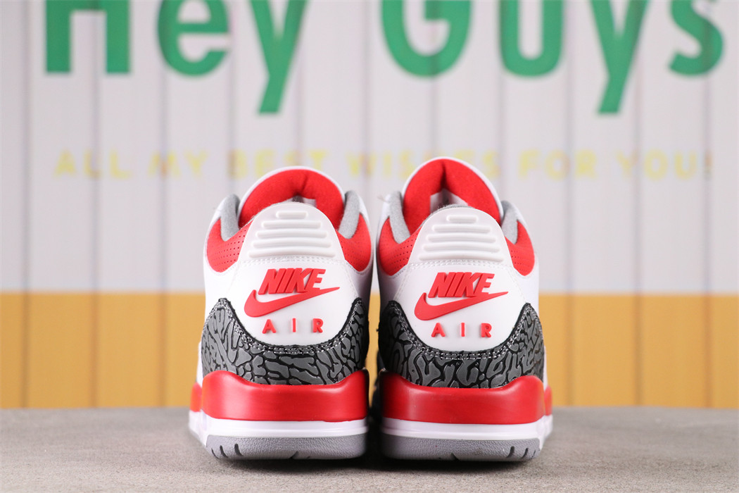 US$33 Air Jordan 3 Fire Red DN3707-160 Size 36-46
